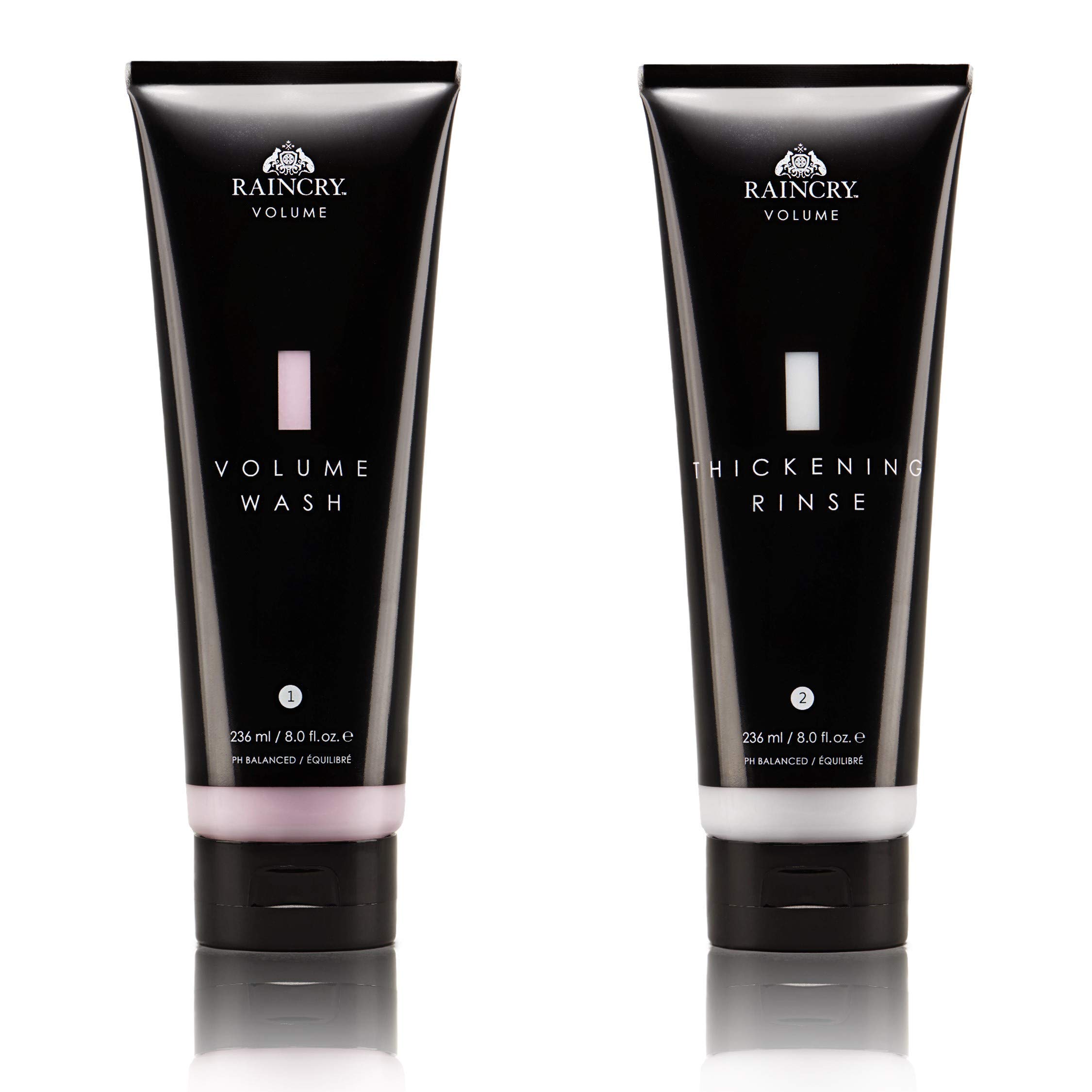 Volume Shampoo & Conditioner Bundle Set - 236mL - For Fine to Normal Hair - Free From Parabens, Sulfates, and Phthalates - Natural, Professional Hair Product