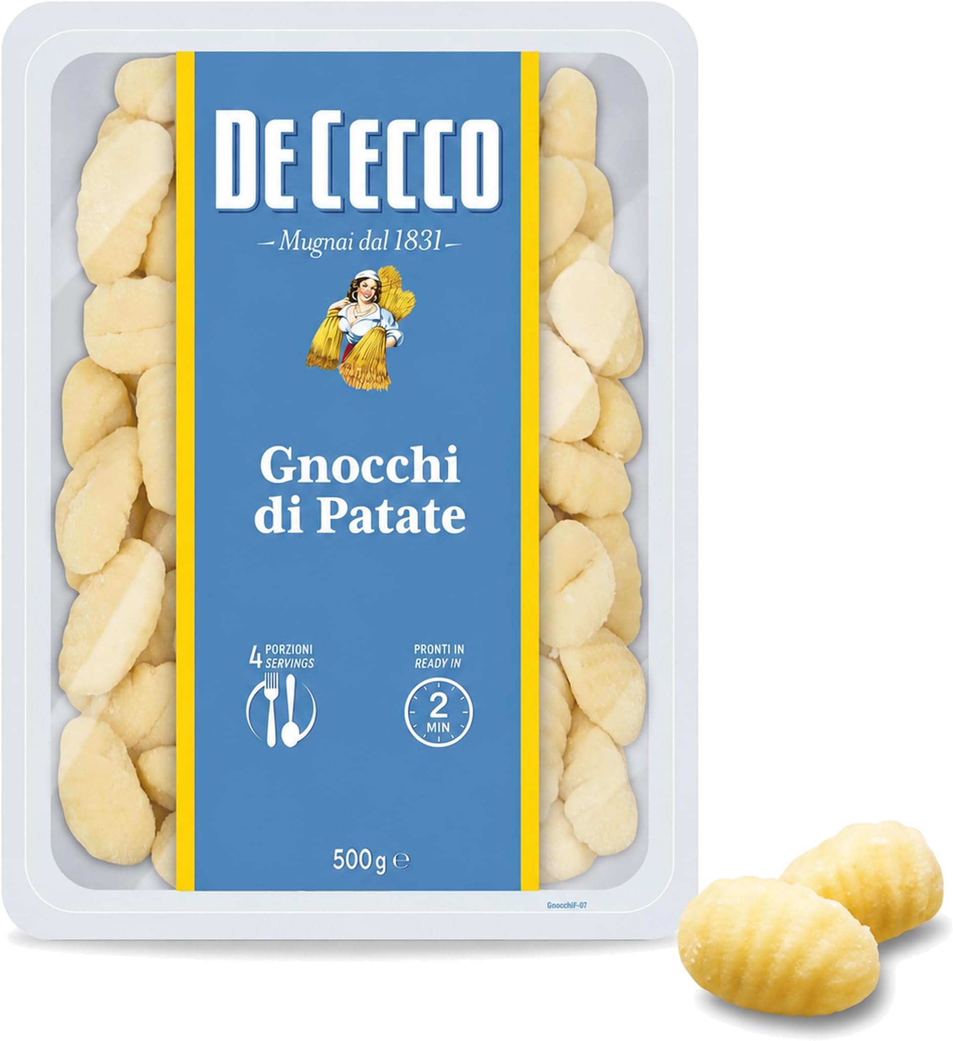 De Cecco Gnocchi di Patate, 500g | Premium Italian Potato Gnocchi