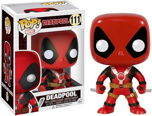 Miniatura 2 de Figura de acción Funko POP Marvel Deadpool con dos espadas