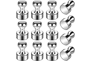 Magnetic Push Pins for Stainless Steel Refrigerators: The Perfect Organization Tool