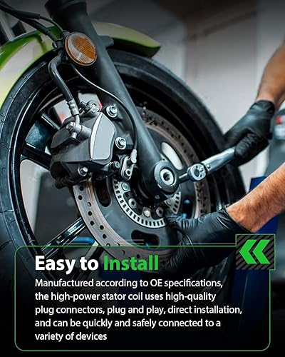 Miniatura 7 de SCITOO Estator de bobina de Magneto con rectificador de voltaje 2001-2003 para Suzuki GSX-R600 31100-MEL-305,31120-MEL-D21