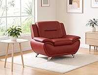 Vista 41 de Sofás de cuero para sala de estar, juego de sofá seccional, juego de 2 piezas de muebles para sala de estar, juego de sofá y sofá biplaza