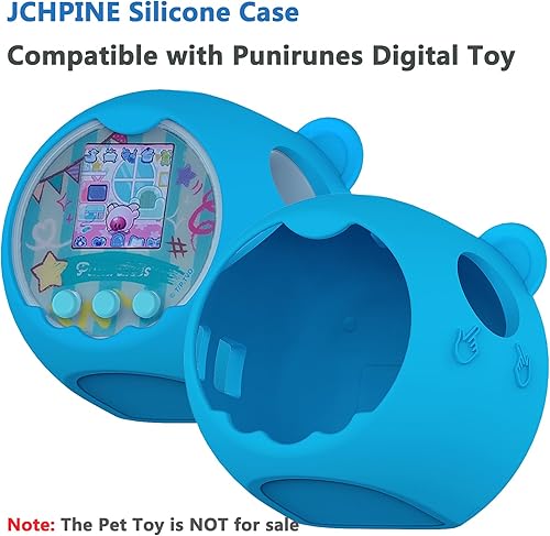 Vista 3 de JCHPINE Funda de silicona para juguete digital interactivo Punirunes, funda protectora para juguetes digitales para mascotas Punirunes, personajes
