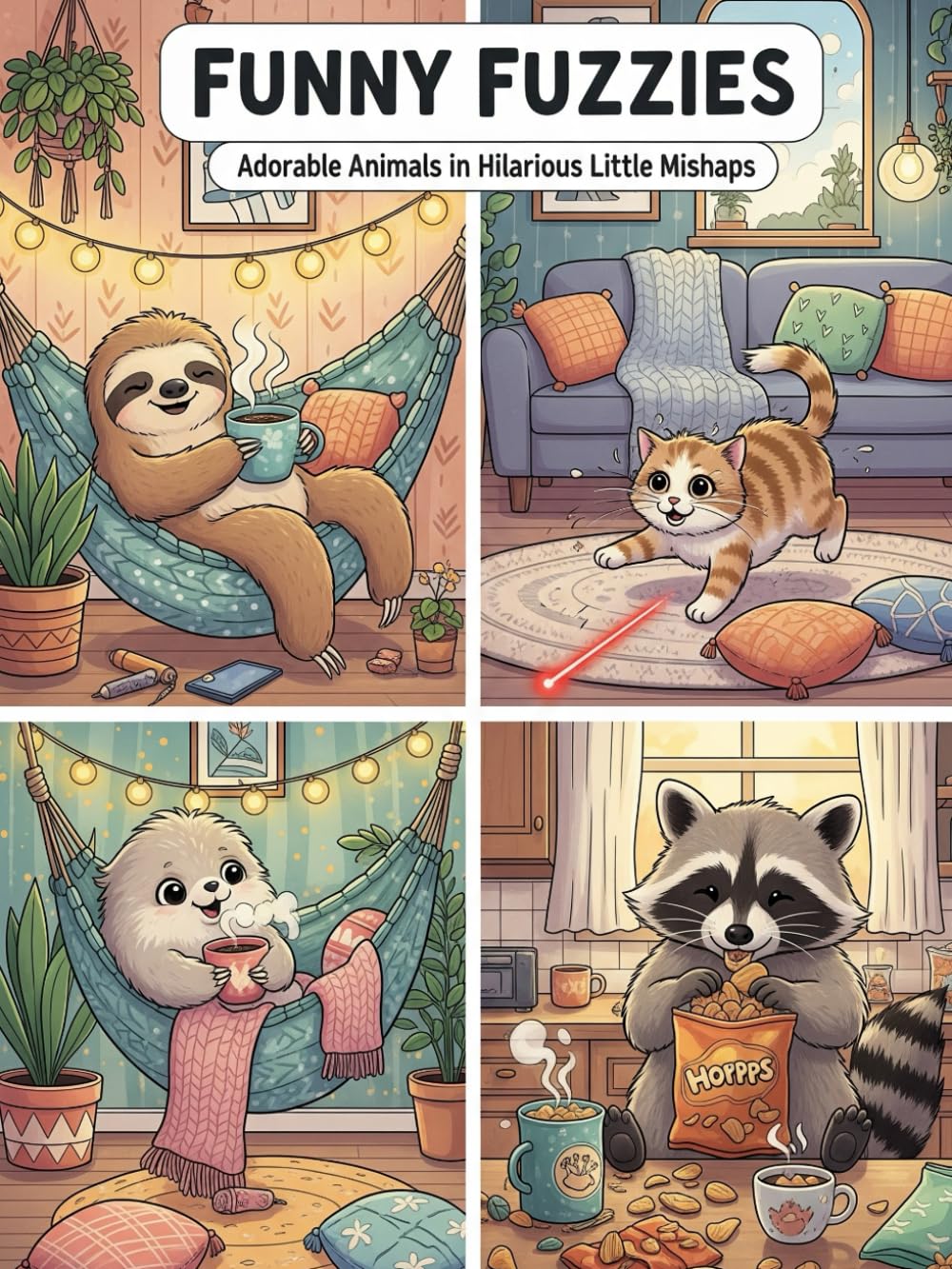 Funny Fuzzies: Adorable Animals in Hilarious Little Mishaps