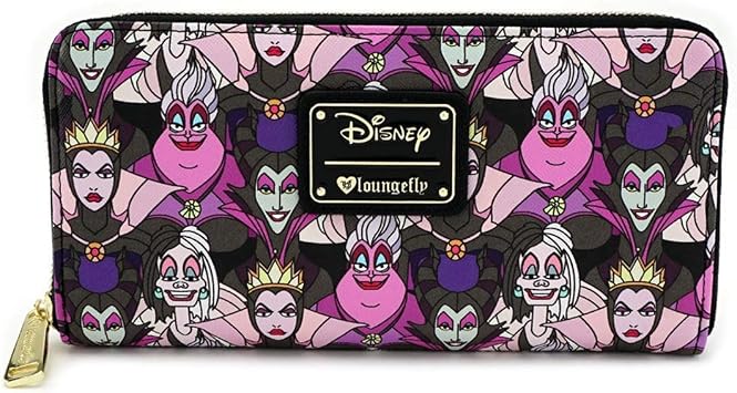Loungefly x Disney Villains Print Wallet