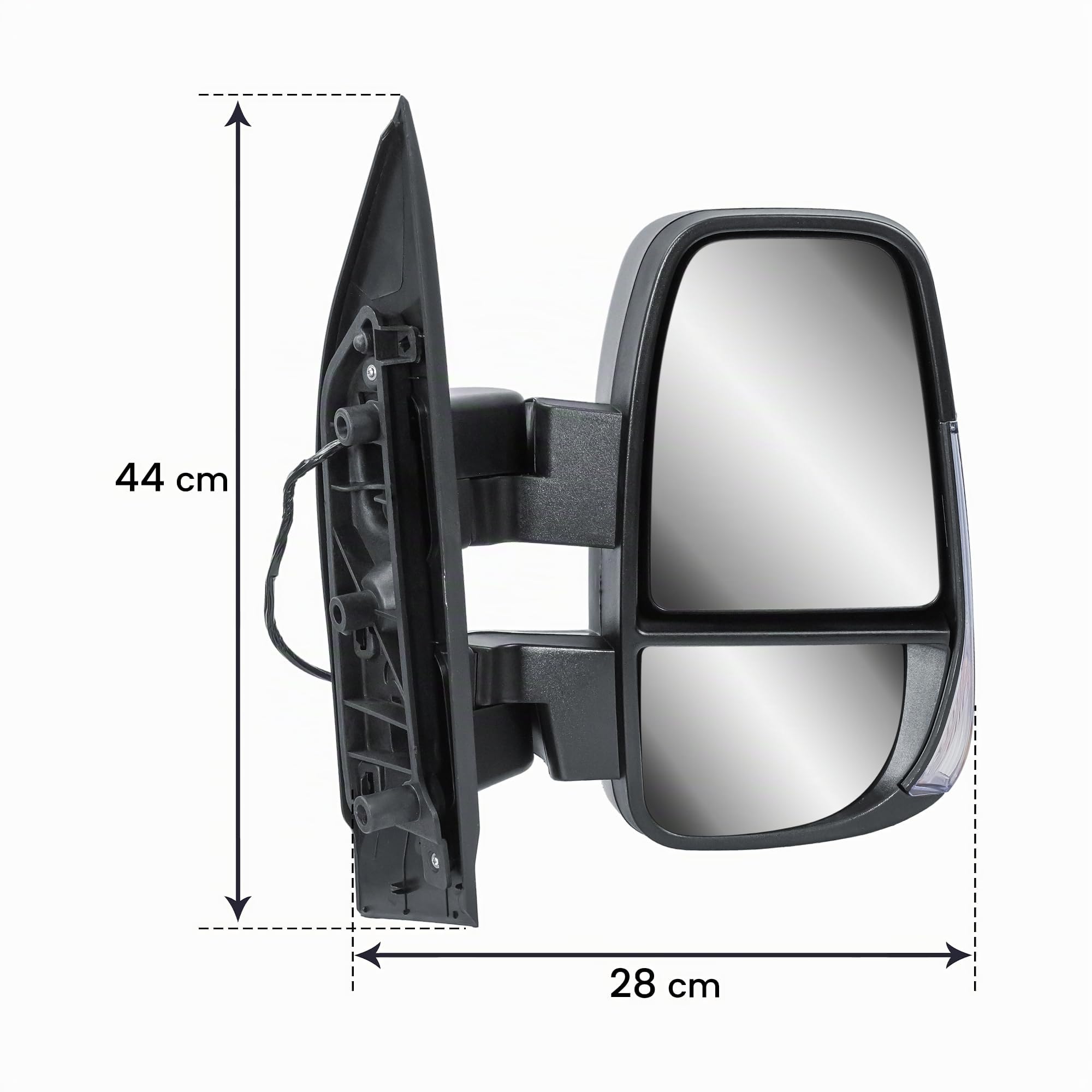 Rétroviseur droit électrique et chauffant avec clignotant pour IVECO Daily VI camion 2014-2024