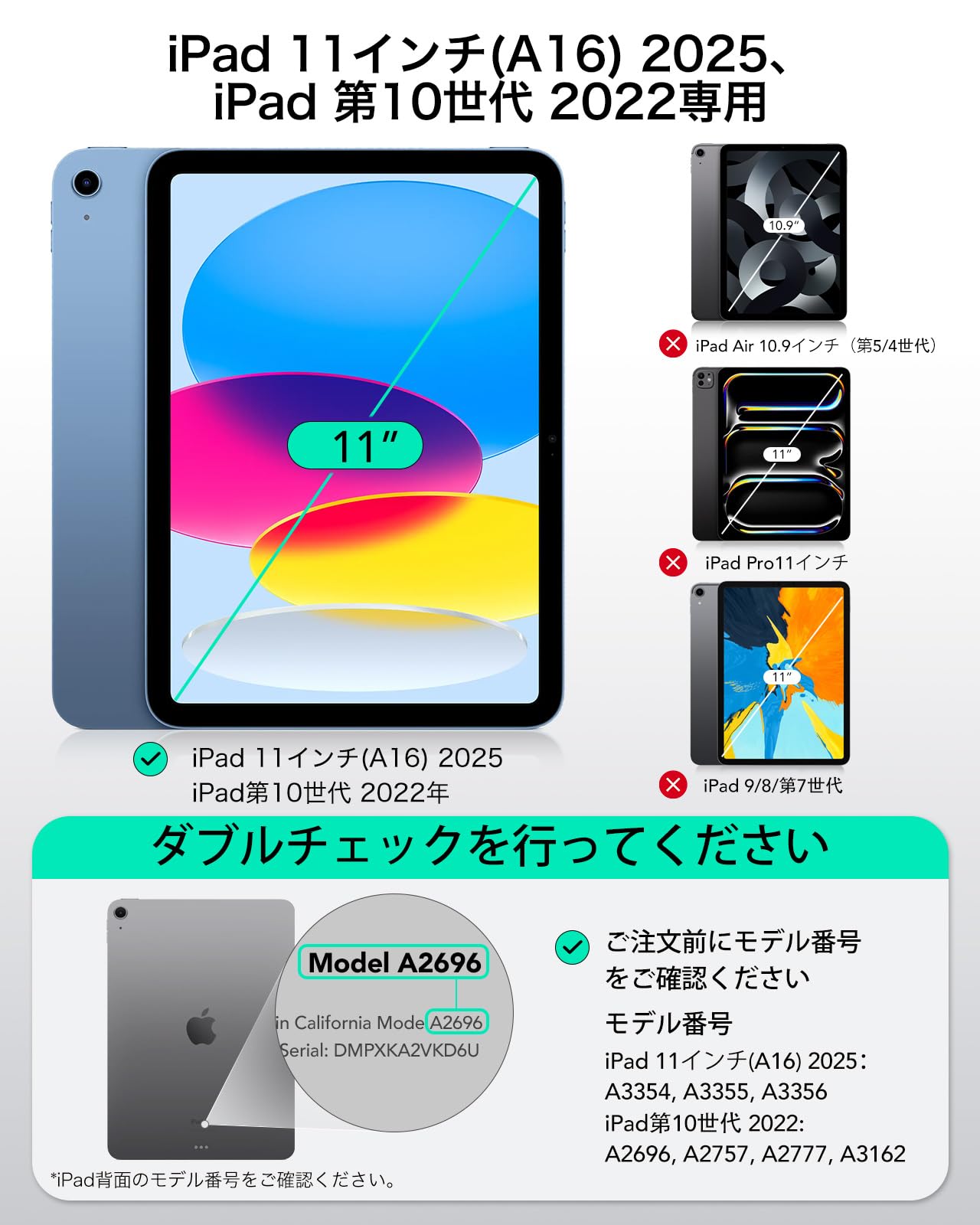 ESR Shift iPad 第11世代(A16, 2025)/第10世代用 Amazon | ESR iPad 第11世代(A16, 2025)/第10世代用キーボード付き