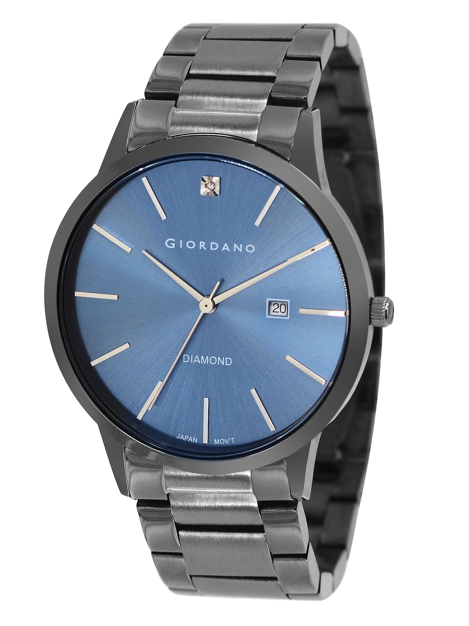 Giordano Analog Stylish Watch for Men & Boys Water Resistant Fashion Watch Round Shape with 3 Hand Mechanism Wrist Watch to Compliment Your Look/Ideal Gift for Male - GZ-50101 (B0CH17RSCN) Amazon Price History, Amazon Price Tracker