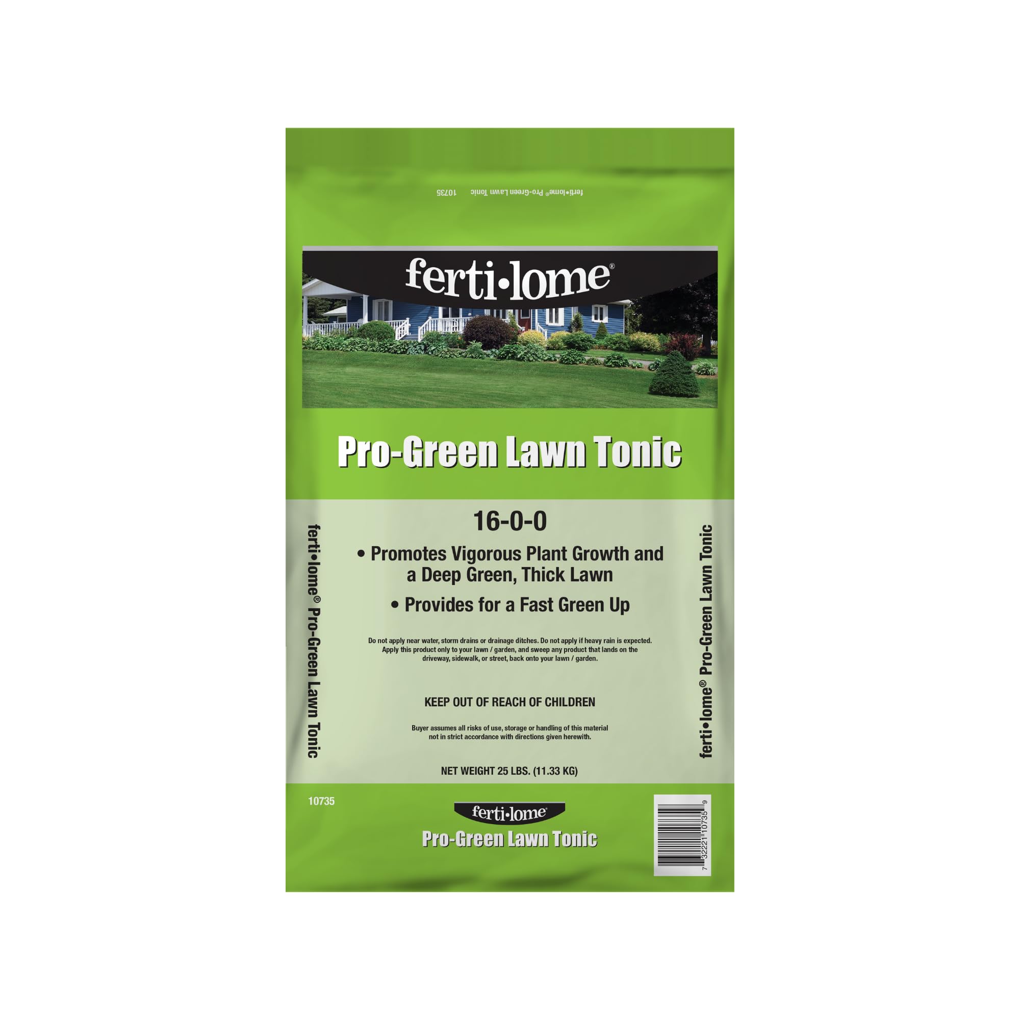 Fertilome (10735) Pro-Green Lawn Tonic 16-0-0 (25 lbs.)