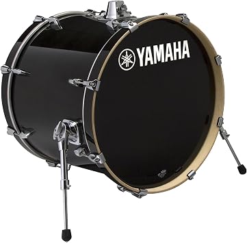 Yamaha Stage Custom Birch 18x15 Bass Drum, Raven Black
