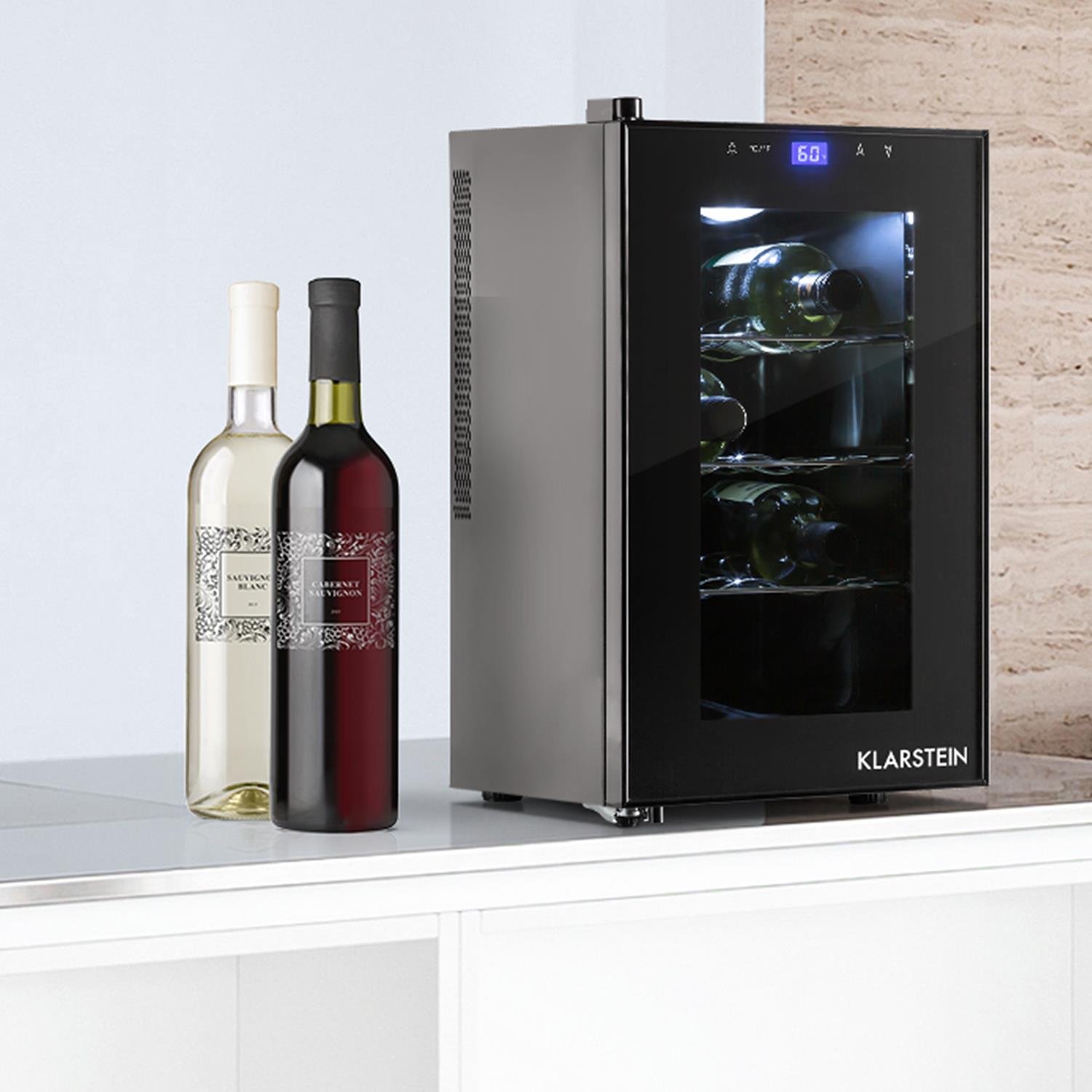 Klarstein Reserve Picola Class B Wine Refrigerator Cooler with 3