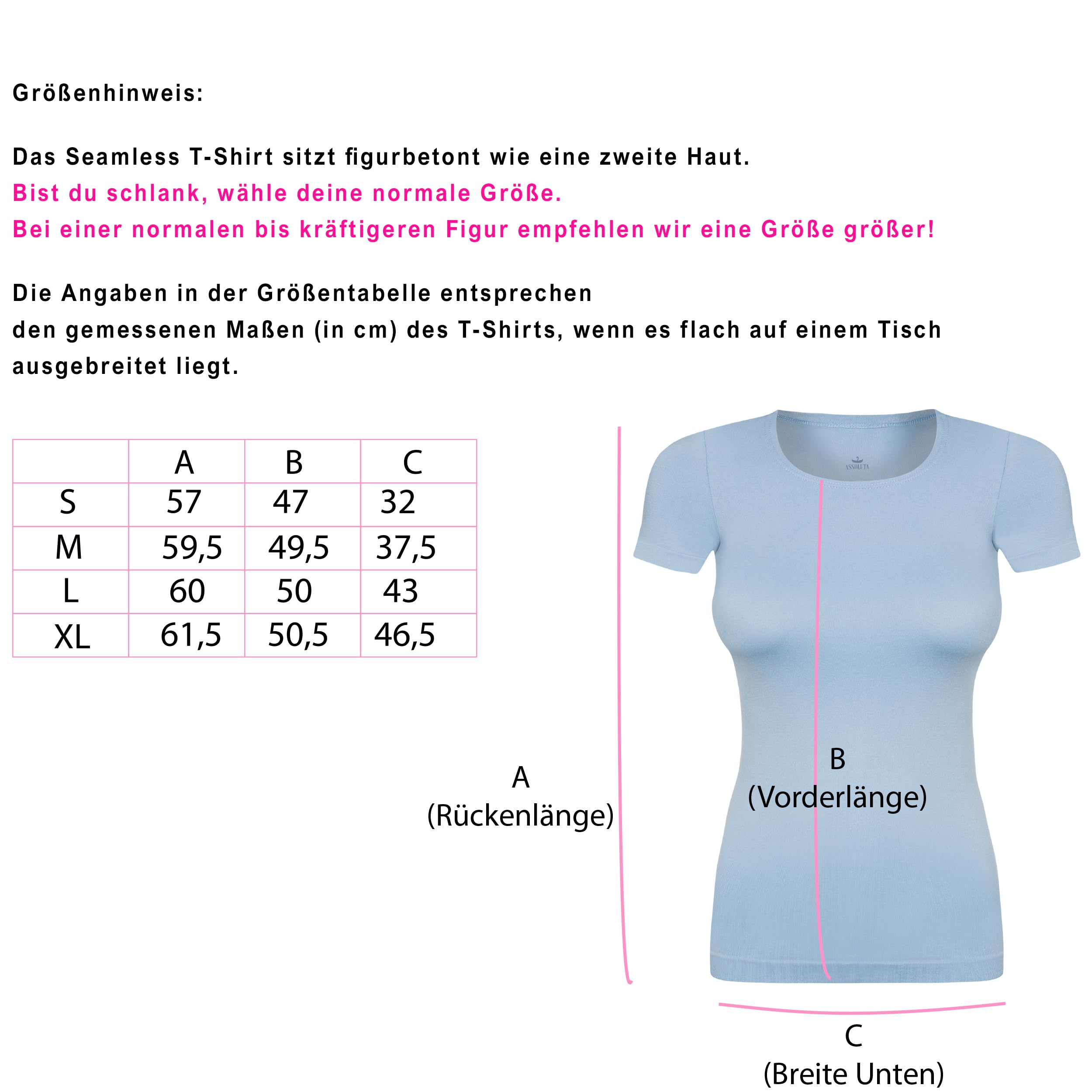 T-Shirt de Sport Assoluta à Manches Courtes pour Femme, Existe en Couleurs Vert, Orange, Rose et Jaune Fluo