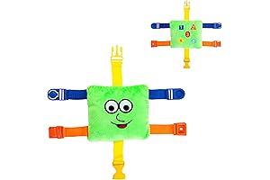 Buckle Toys for 1 Year Olds - Mini Buster Square