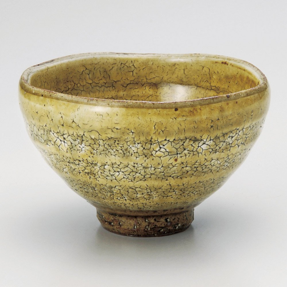 Ash Glazed Kiragi Sencha [3.7 x 2.5 inches (9.5 x 6.3 cm), 7.8 fl oz (220 cc), 6.3 oz (180 g), Sencha, Earth, Restaurant, Ryokan, Japanese Tableware, Restaurant, Stylish, Tableware, Commercial Use