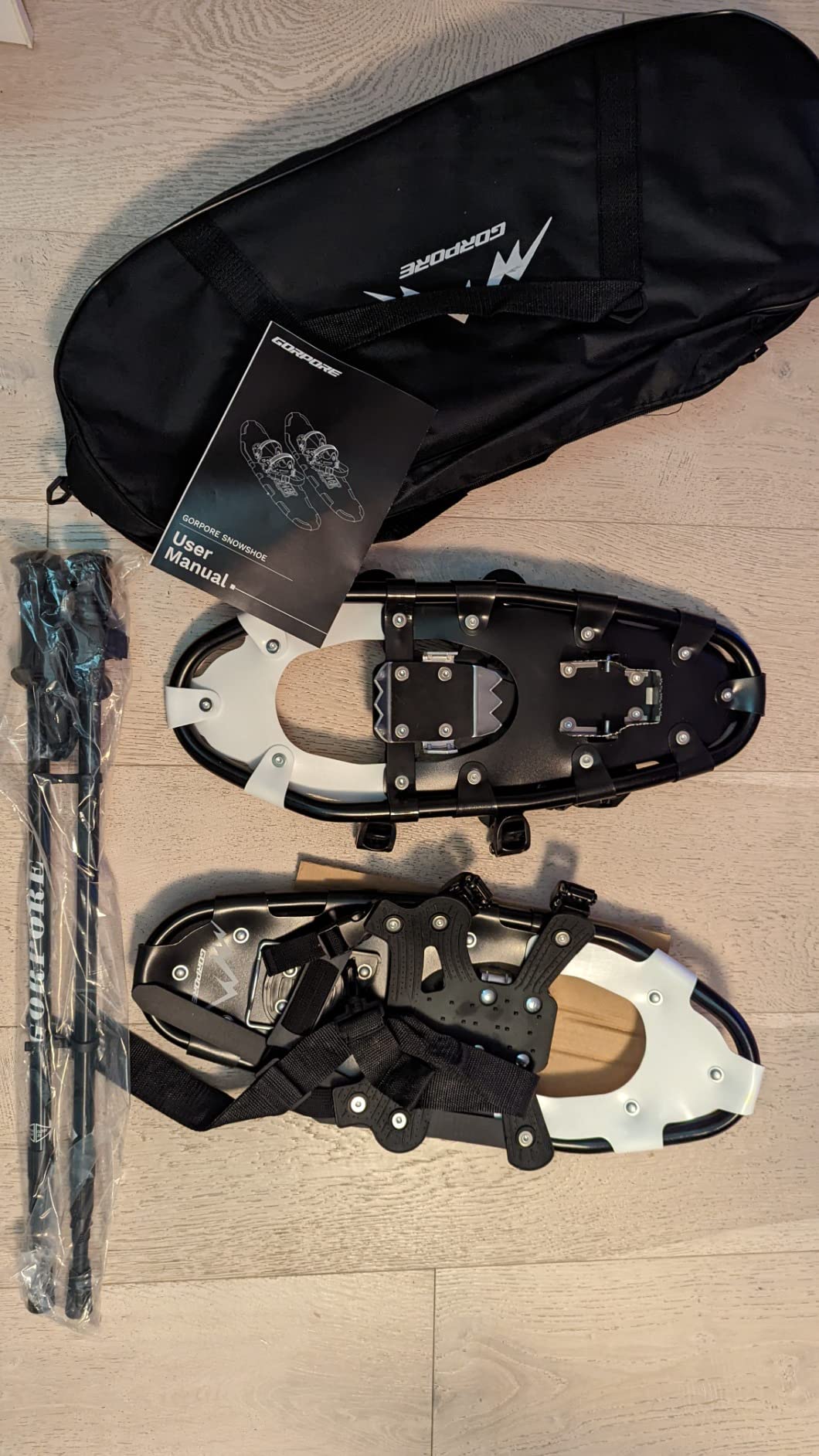 3/mo Finance GORPORE Snowshoes, Lightweight Aluminum All Terrain