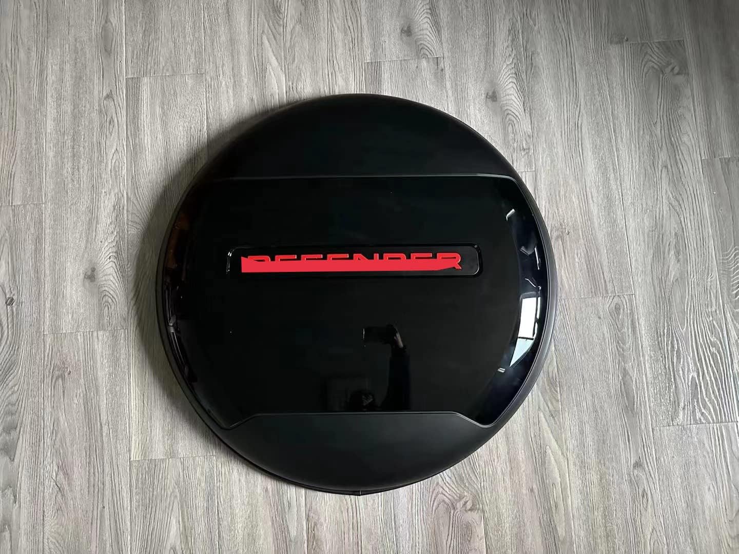 Glossy Black Spare Tire Cover Portecor Fits for Defender 90 110 130 2 Door 4 Door 2020 2021 2022 2023 2024 2025 2026