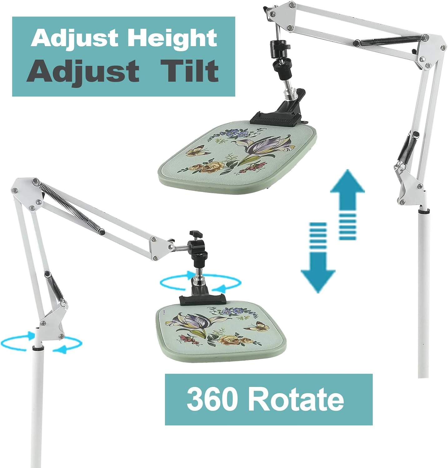 Embroidery Floor Stand Needlepoint Stands Floor Stand Cross Stitch Stands Suitable for Embroidery Holder Stand Cross Stitch Stand Needlepoint Stand Nurge ,Suitable for Cross Stitch Supplies