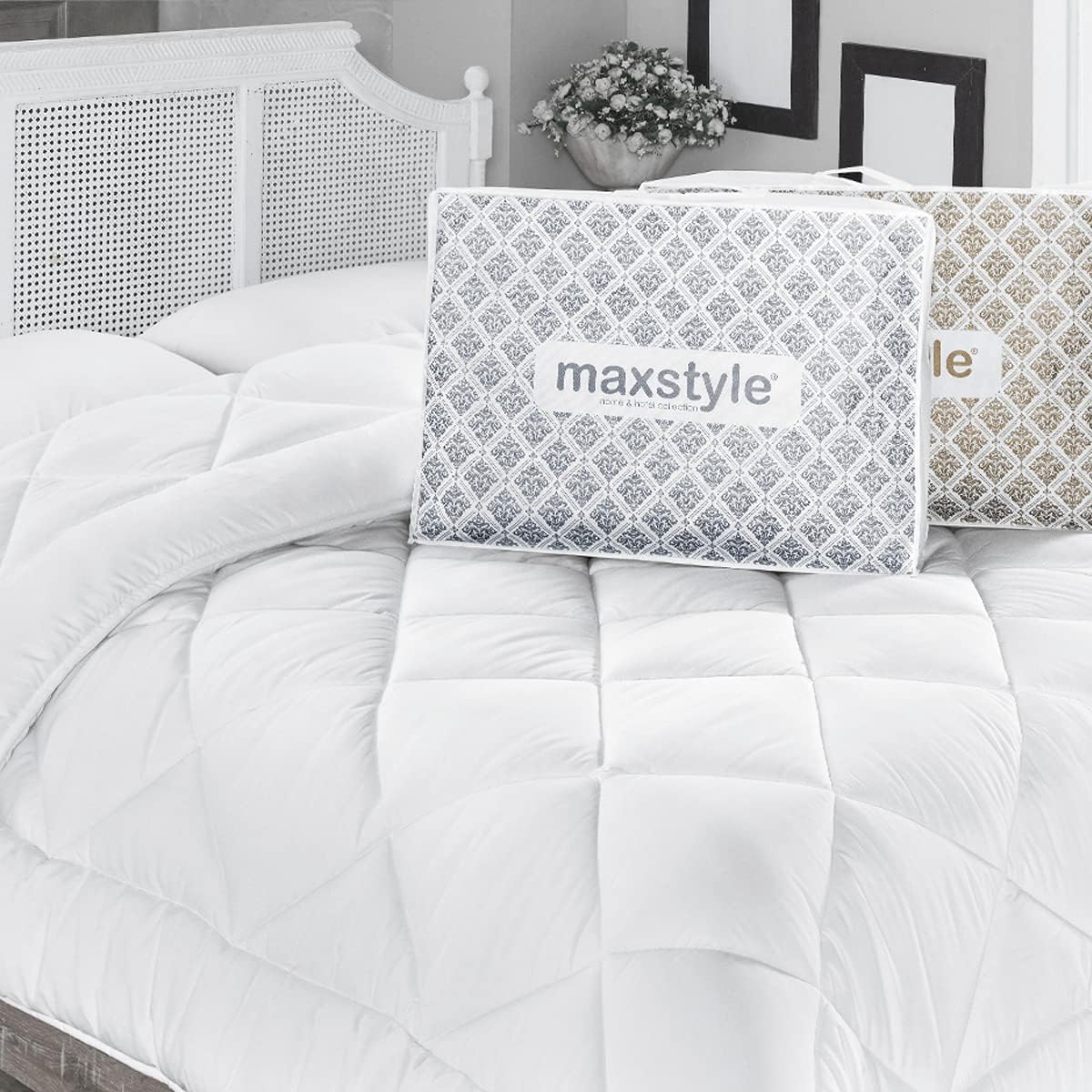 Maxstyle Damask Yorgan Tek 155 * 215 Cm 300 Gr
