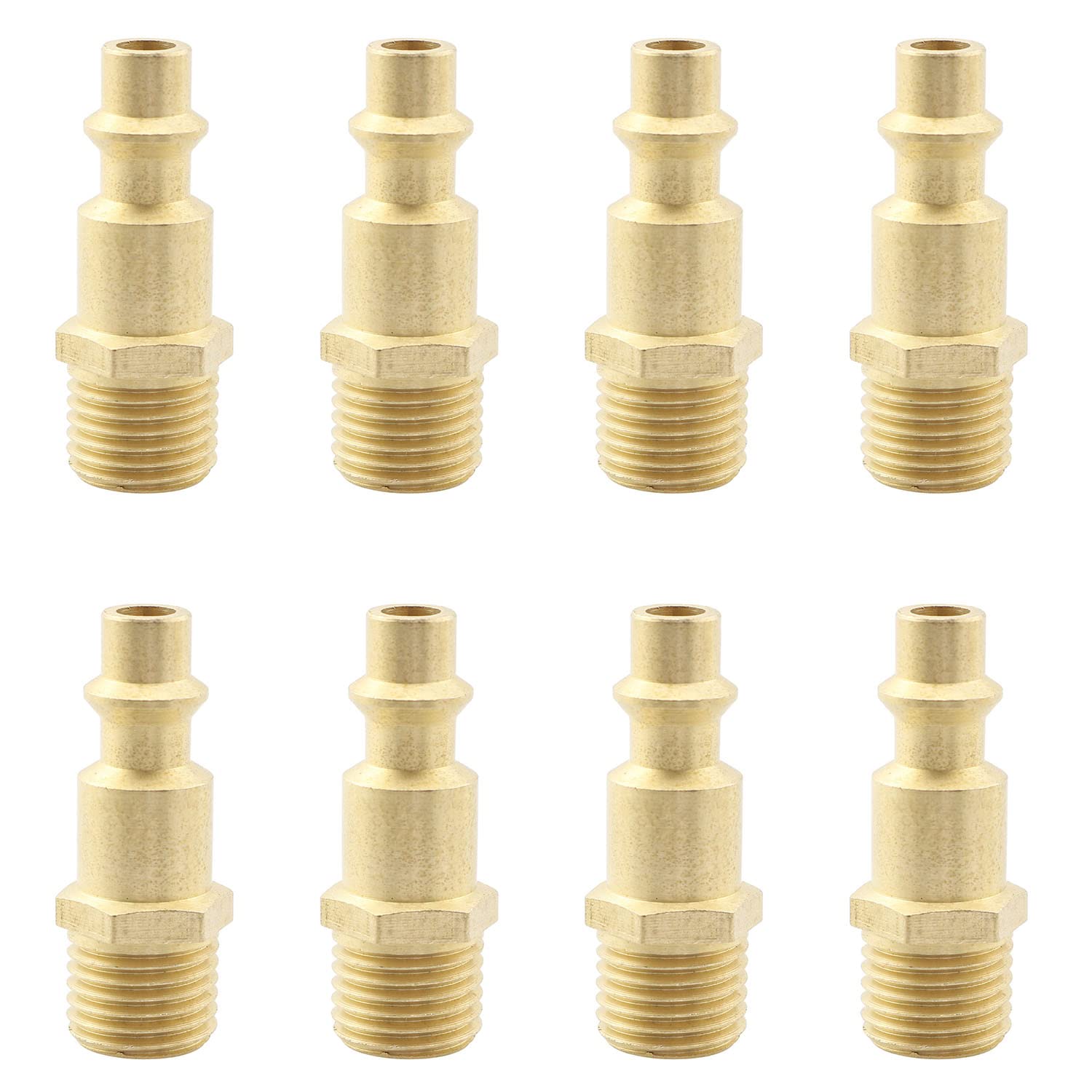 Buy TAODAN 8PCS 1/4 Inch NPT Male Air Compressor Fittings Air