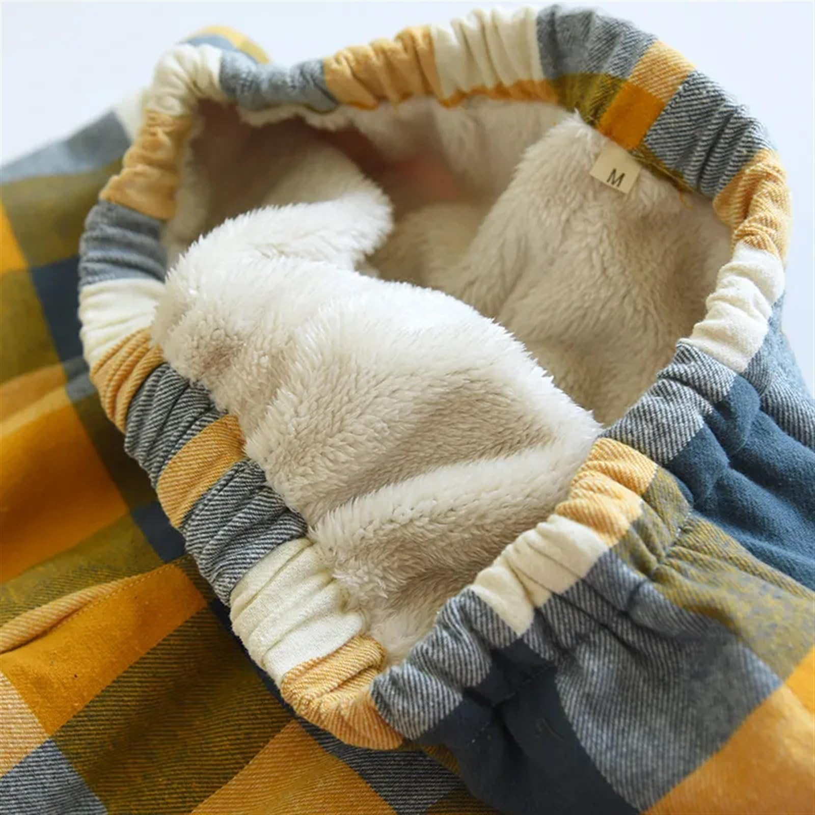 Zagęścić ciepłą parę bielizna nocna bielizna nocna nadruk w kratę zimowa nowa piżama damska piżama ubrania do spania koszula nocna odzież domowa (Color : 2, Size : XL)