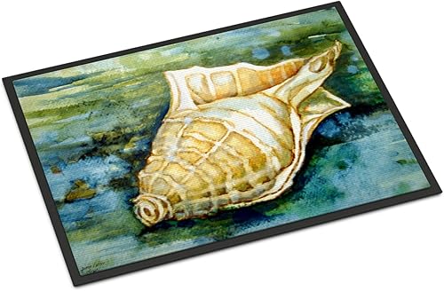 Miniatura 232 de Caroline's Treasures PJC1117JMAT - Felpudo para puerta delantera de 24 x 36 pulgadas, tapete antideslizante lavable de pelo bajo, 24 x 36 pulgadas