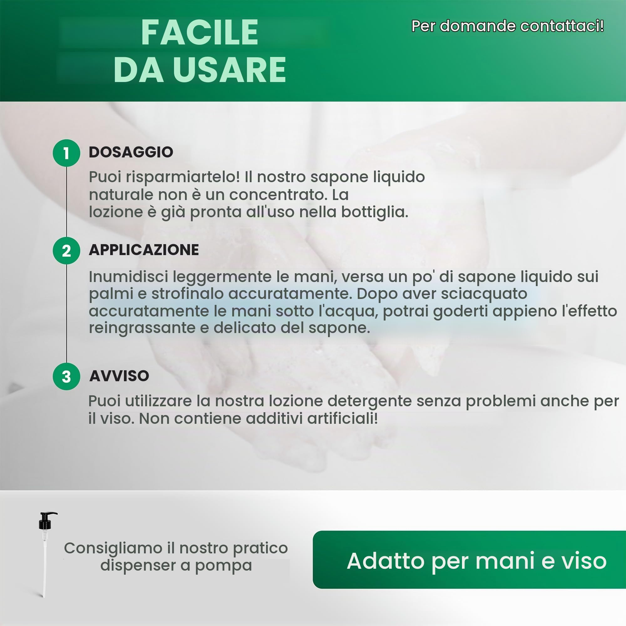 BiOHY Sapone liquido (Lattina da 10 Litri) | Sapone liquido per le mani inodore, delicato sulla pelle e idratante | SENZA FOSFATI | Senza profumo e coloranti | Igiene antibatterica (Flüssig Seife)