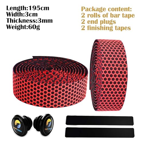 Miniatura 2 de Cinta de barra de bicicleta EVA Camouflage Series Comfort Road Bike Handlebar Cinta de cuero para bicicleta con tapones de extremo de barra, 2