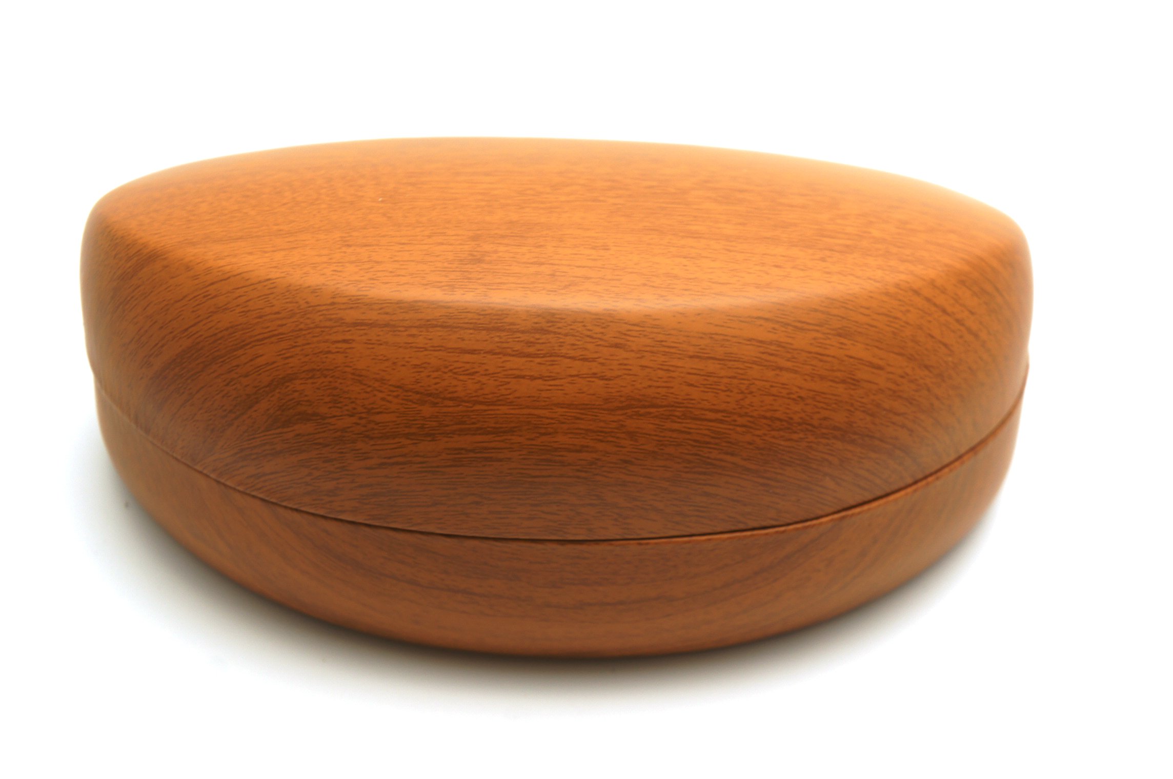 ColorViper Protective Hard or semi hard Shell Glasses Case for Eyeglasses and Sunglasses w/Microfiber Cleaning Cloth - Choose Your size (extra large: matte brown wood)