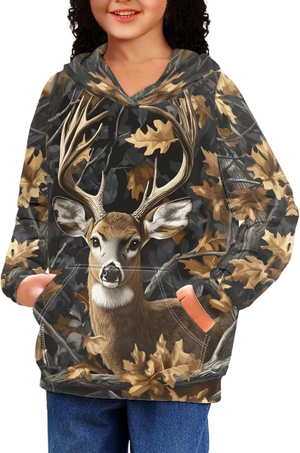 DISNIMO Cute Hoodies for Kids Boys Girls Youth, Long Sleeve Sweatshirt Pullover with Pocket 6-16 Years