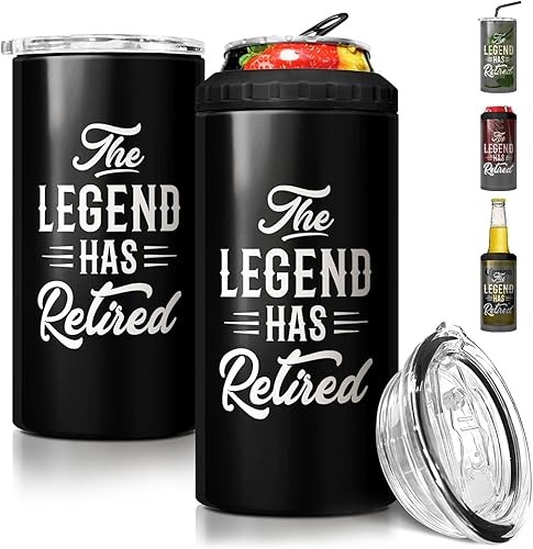 Vista 148 de SANDJEST Mechanics - Vaso Machanic para papá, caja de herramientas 4 en 1, vaso de 12 onzas, enfriador de latas de acero inoxidable delgado, regalo