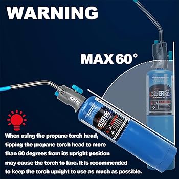 Seventh Heavens キッドP Amazon.com: BLUEFIRE Trigger Start Welding Blow Torch Head