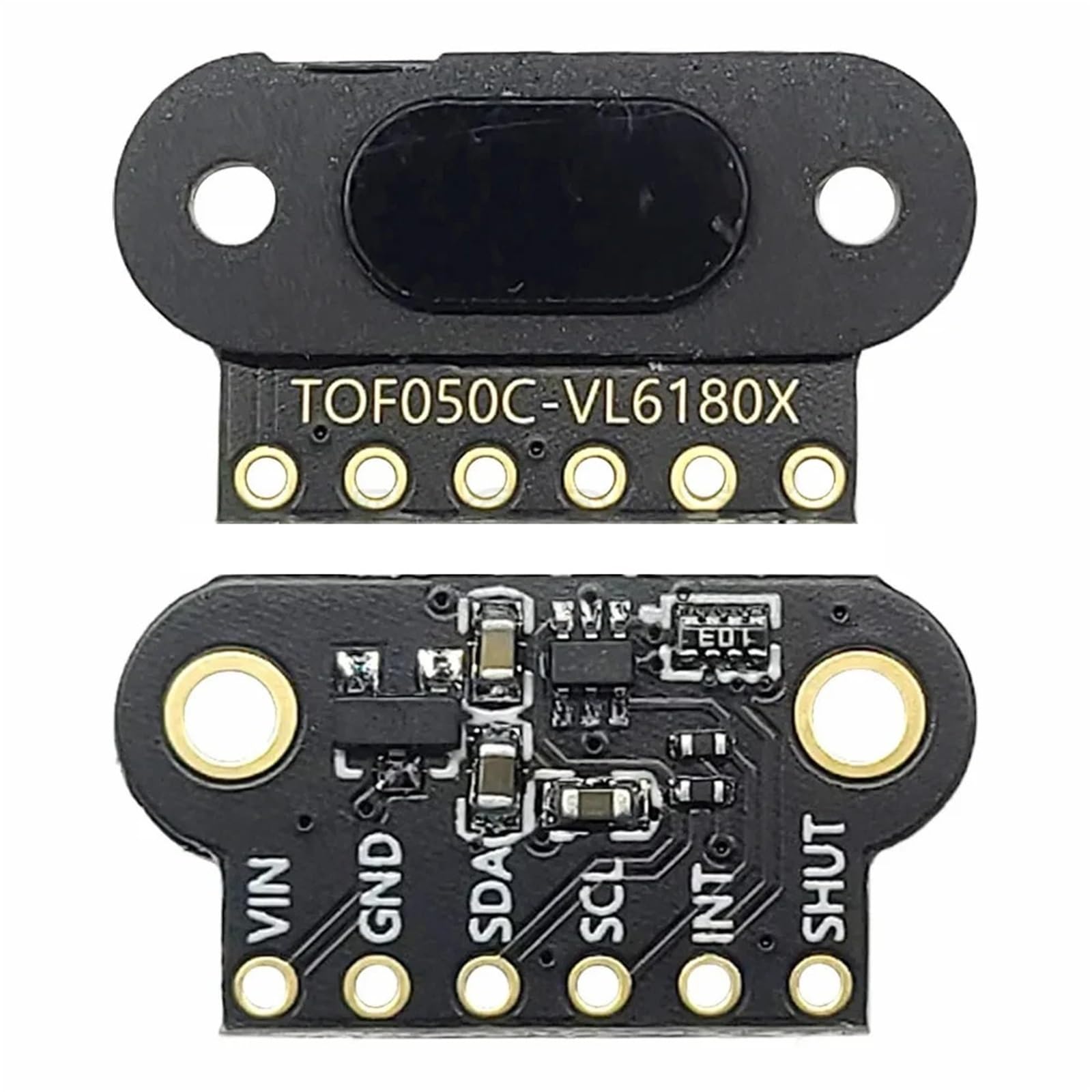 Module de capteur de télémétrie Laser for STM32, Mesure la Distance de vol 50 cm, 200 cm, 400 cm, Sortie I2C TOF050C TOF0200C TOF0400C(0-400CM)