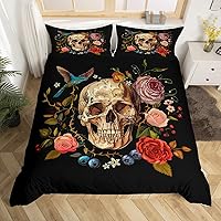 Vista 28 de Juego de ropa de cama con dinosaurios para niñas tamaño individual, lindo juego de funda de edredón rosa y morado con dinosaurios de dibujos