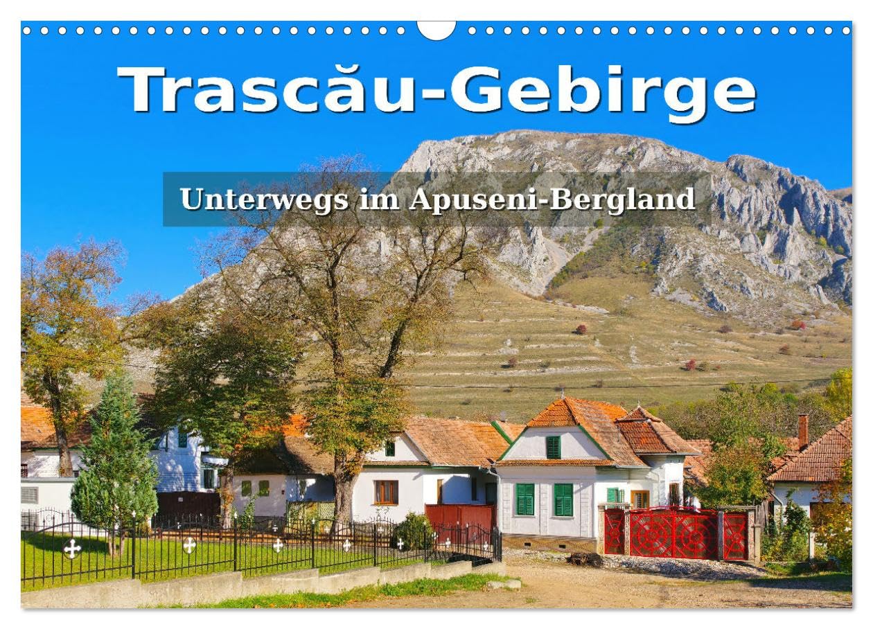 Trascau Mountains - On the road in the Apuseni Mountains UK-Version (Wall Calendar 2026 DIN A3 Landscape), CALVENDO 12 Month Wall Calendar โ image 1