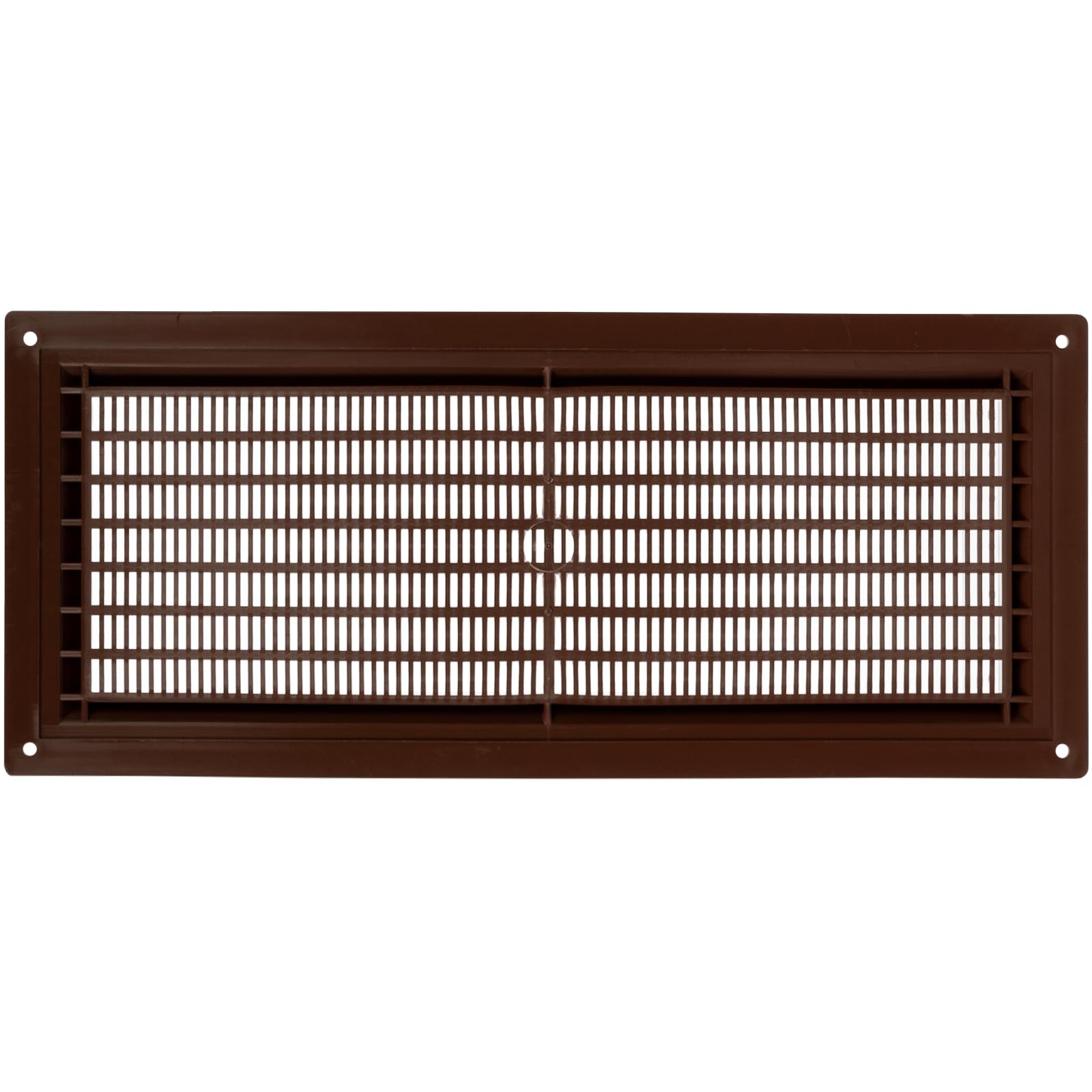 Vent Systems 130 x 300 mm / 5" x 12" Inch Brown Rectangular Plastic Air Vent Cover