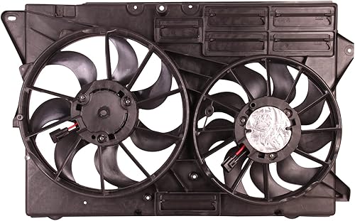 Vista 628 de Ventilador de refrigeración de repuesto para Nissan Versa Sedan 1.6L Auto (4 velocidades) y transmisión manual 2012-2019, Versa Note 1.6L MT