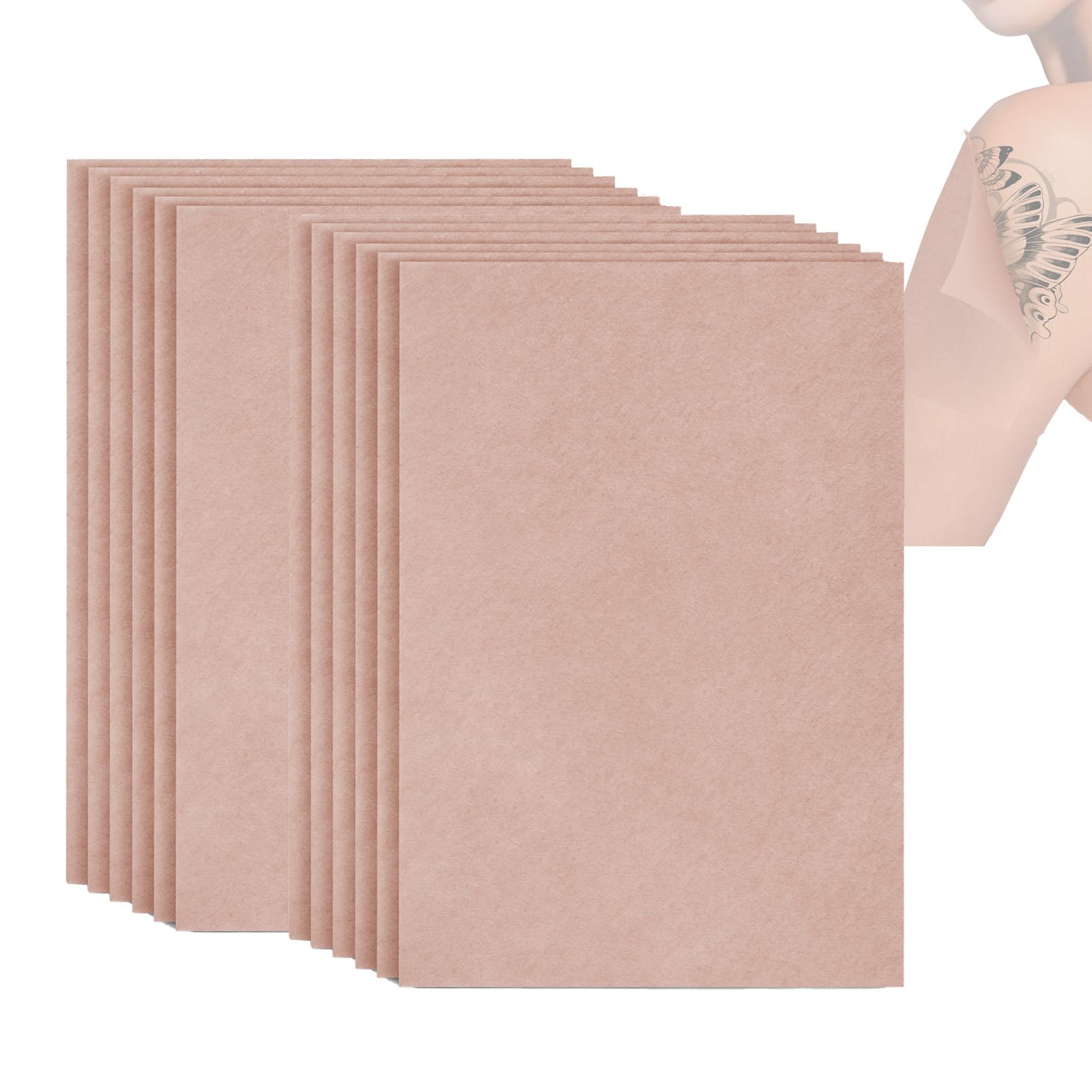 10Pcs Waterproof Tattoo Cover Patch - Ultra-Thin Second Skin Concealer for Scars Tattoos Long-Lasting Invisible Coverage Hypoallergenic for