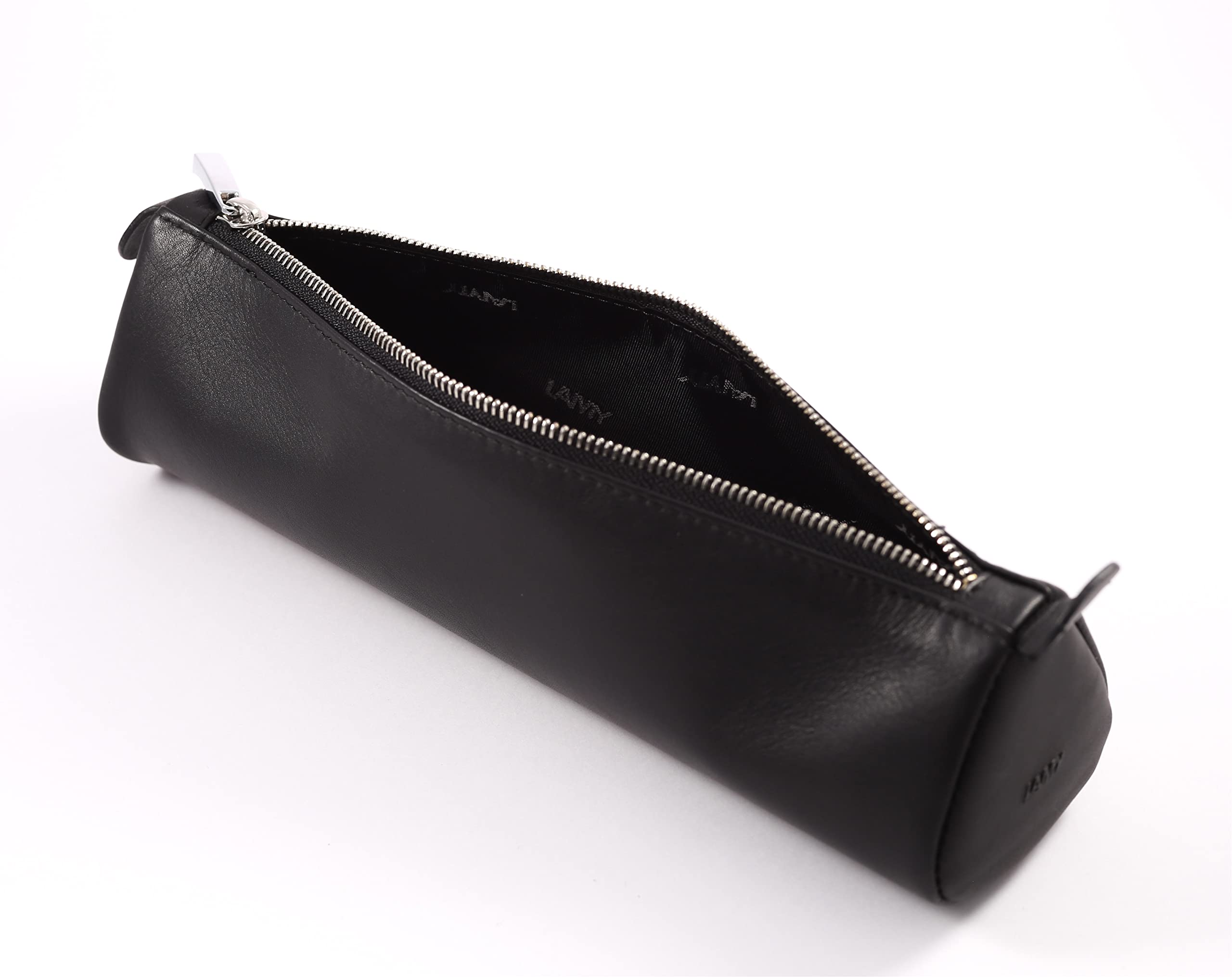 LAMY A 404 Lederwaren – Hochwertiges Kalbsleder-Schlamperetui rund 859 in der Farbe Schwarz