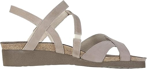 Stone Nubuck/Khaki Beige Leather