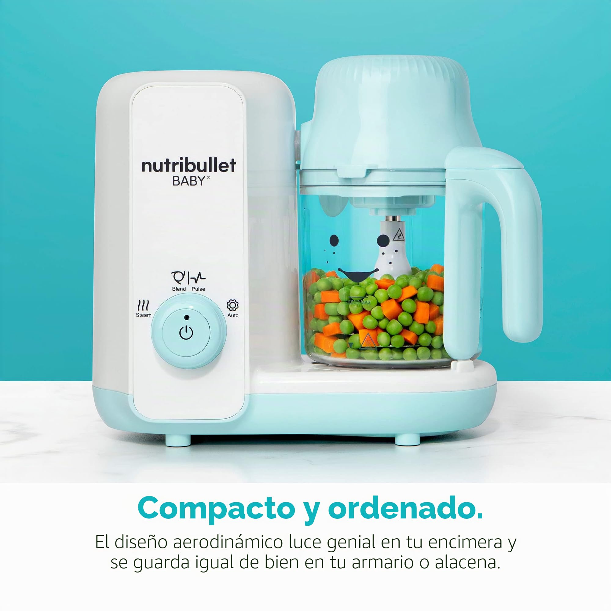 nutribullet Baby Steam + Blend, blanco/azul