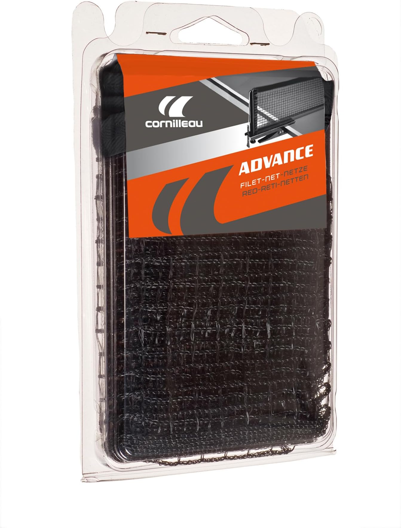 Cornilleau Sport Advance Polyethylene Net, Black, 180 cm