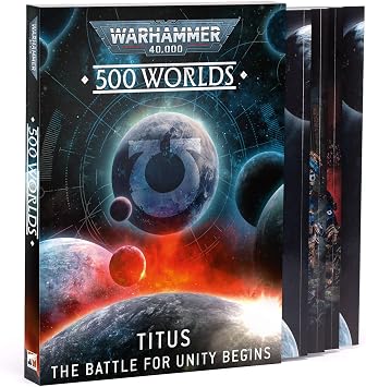 Games Workshop - Warhammer 40,000 500 Worlds Titus Campaign Rulebook Set