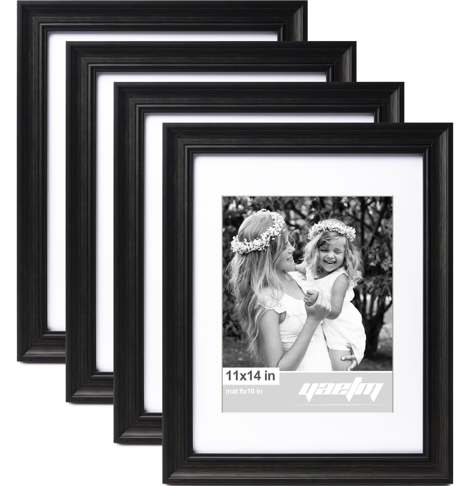 Yaetm 11x14 Picture Frame Set of 4