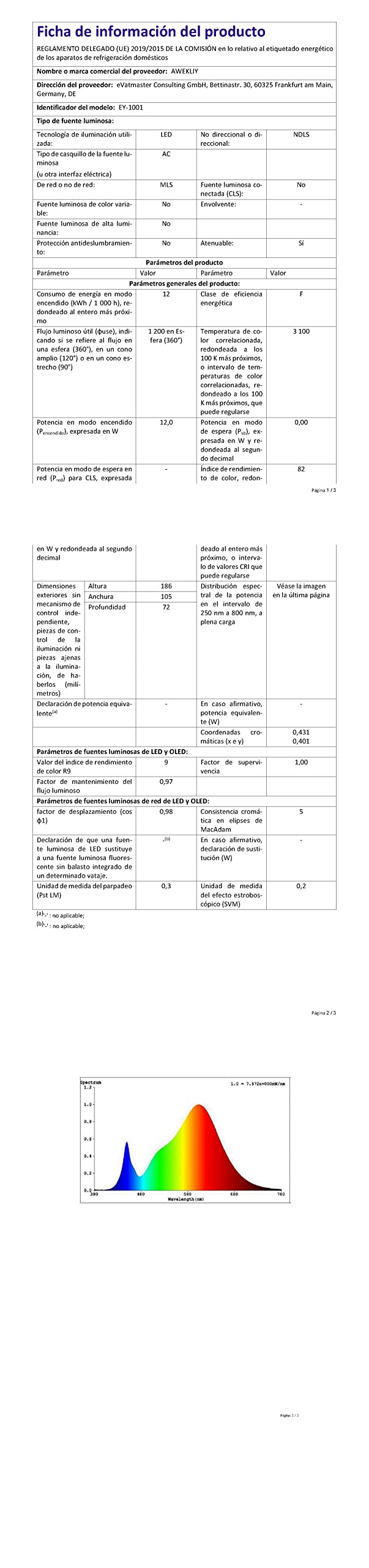 Lampada da Parete a LED, Lampada da Lettura da Comodino, Con porta di ricarica USB e vassoio per telefono, Faretto Regolabile con Luce Ambientale per Camera da Letto (3W 3100K+9W 6000K) Bianco