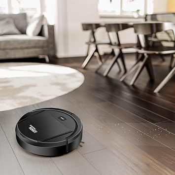 Robot Vacuum Cleaner,Sweeping Robot,Ultra Slim Quiet,Cleans Hard Floors to Medium-Pile Carpets,Integral Memory Multiple Cleaning Modes Vacuum Return pallets
