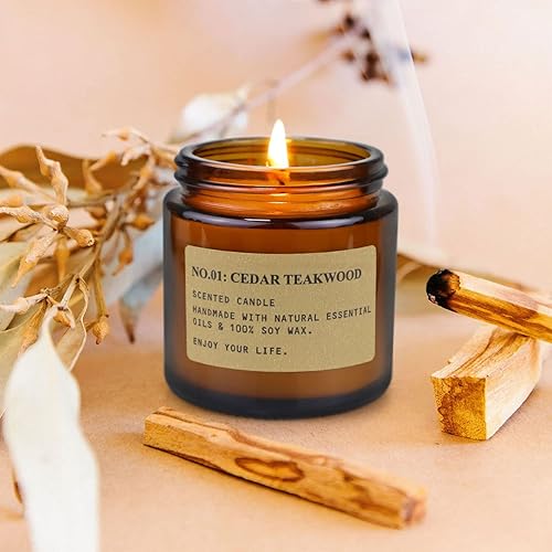 Miniatura 5 de 6 Pack Candles for Home Scented, Candles Gift Set, Aromatherapy Jar Candles for Home, 24 OZ 180 Hour Long Lasting Candles, Christmas Candles Gifts