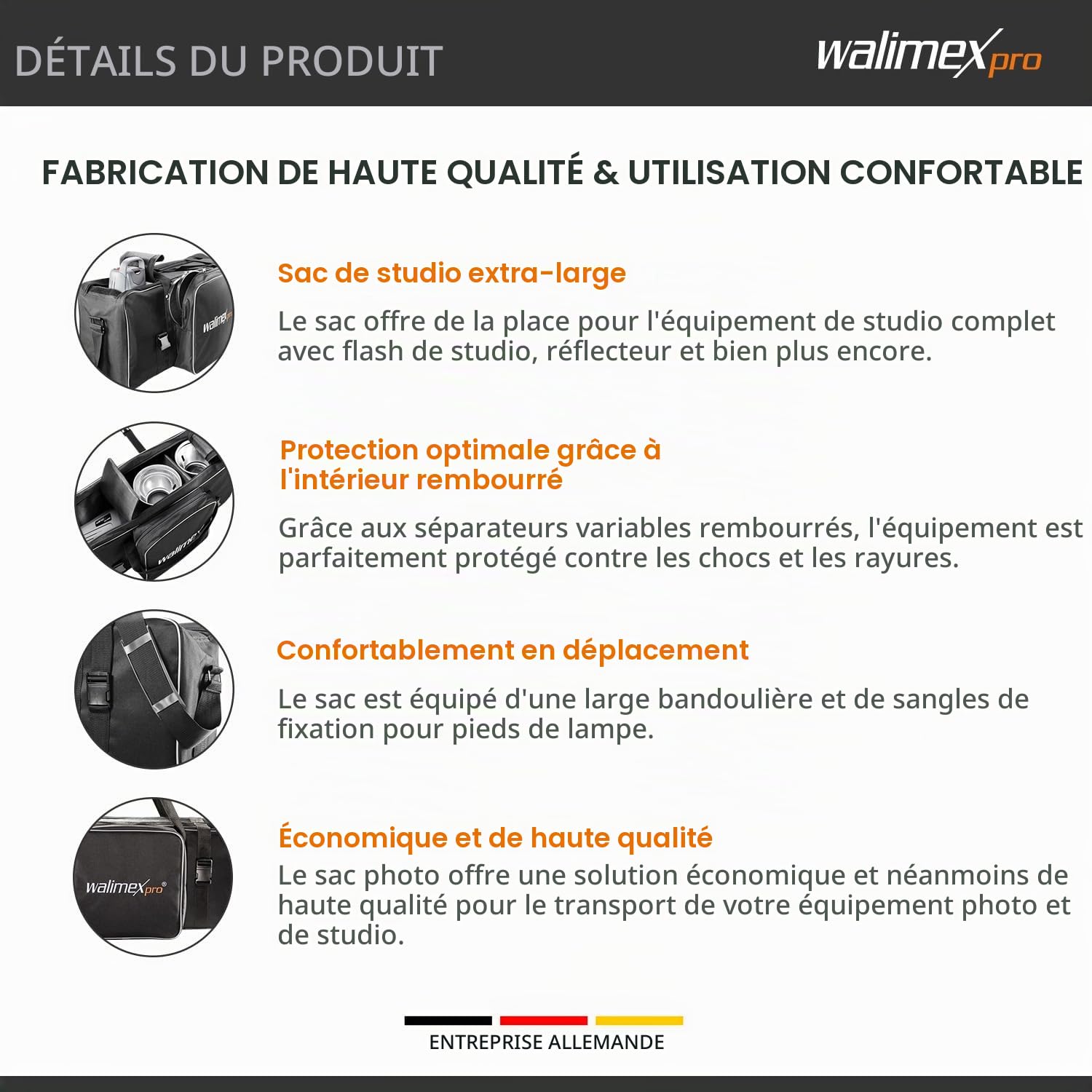 Sac studio walimex XL