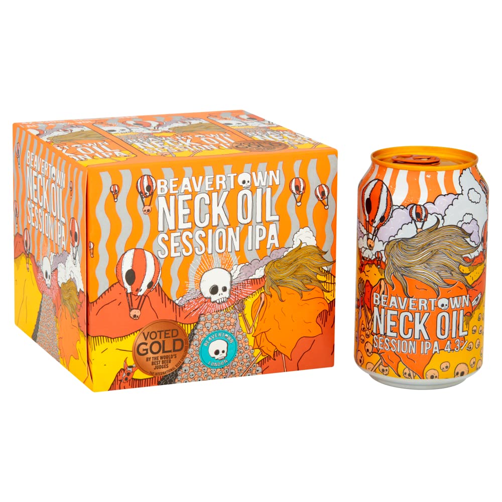 Beavertown Neck Oil Session Ipa 4.3% 4X330ml