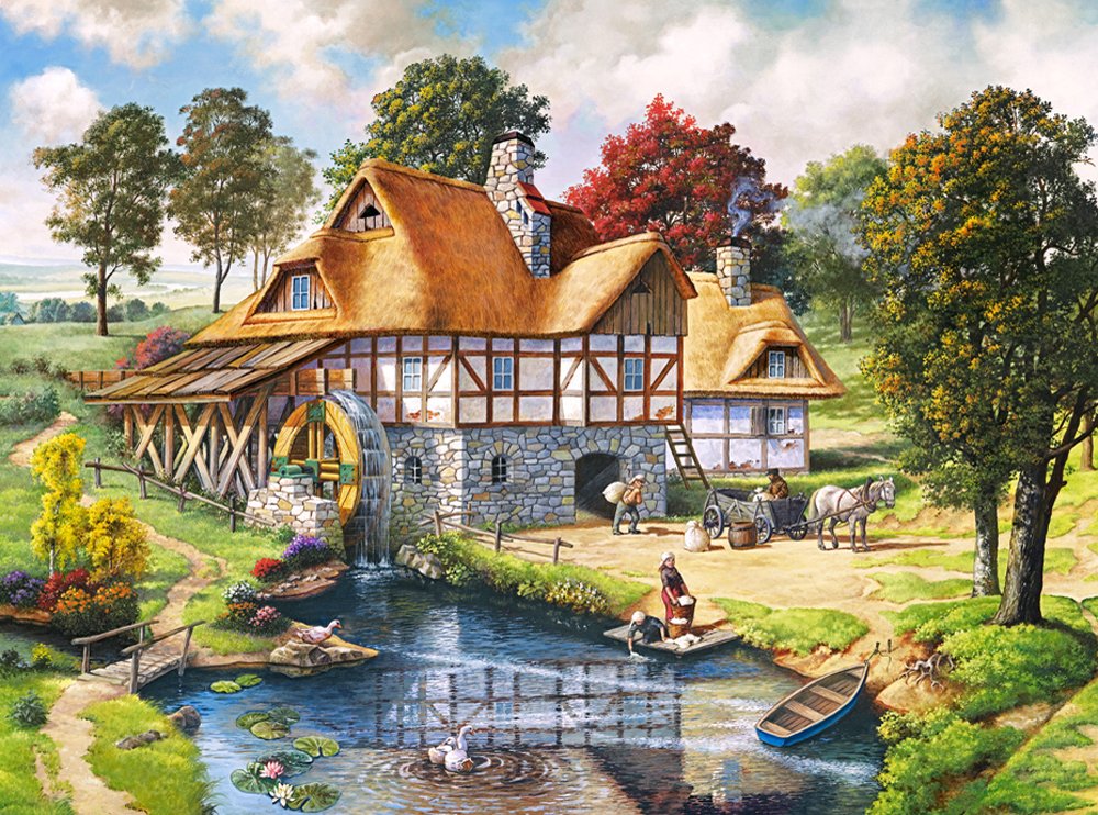 Castorland Puzzle 1000 Teile | Motiv Bunt | 68x47 Cm | Ab 9 Jahren