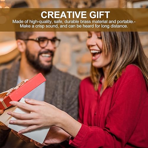 Miniatura 8 de BESPORTBLE Caballo de vaca ovejas pastoreo campanas de cobre grandes campanas de latón ganado granja animal fuerte bronce campana mascota antirrobo